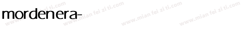 morden era字体转换